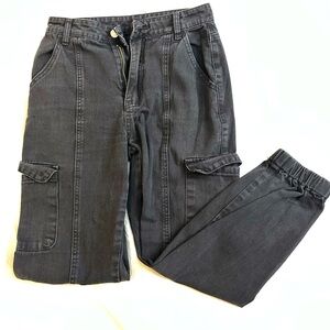 SHEIN cargo style denim pants. Size Small (25”)